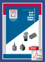 Soupapes de sécurité VCP EV3 BVPA VMPI - Téléchargement PDF (version anglaise)